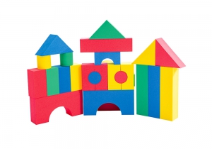 EVA彩色創意積木組