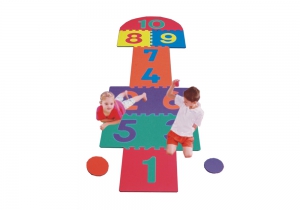 EVA跳房子遊戲地墊